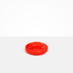 Dinosaur Designs Small Earth Bowl in Poppy Colour resin
