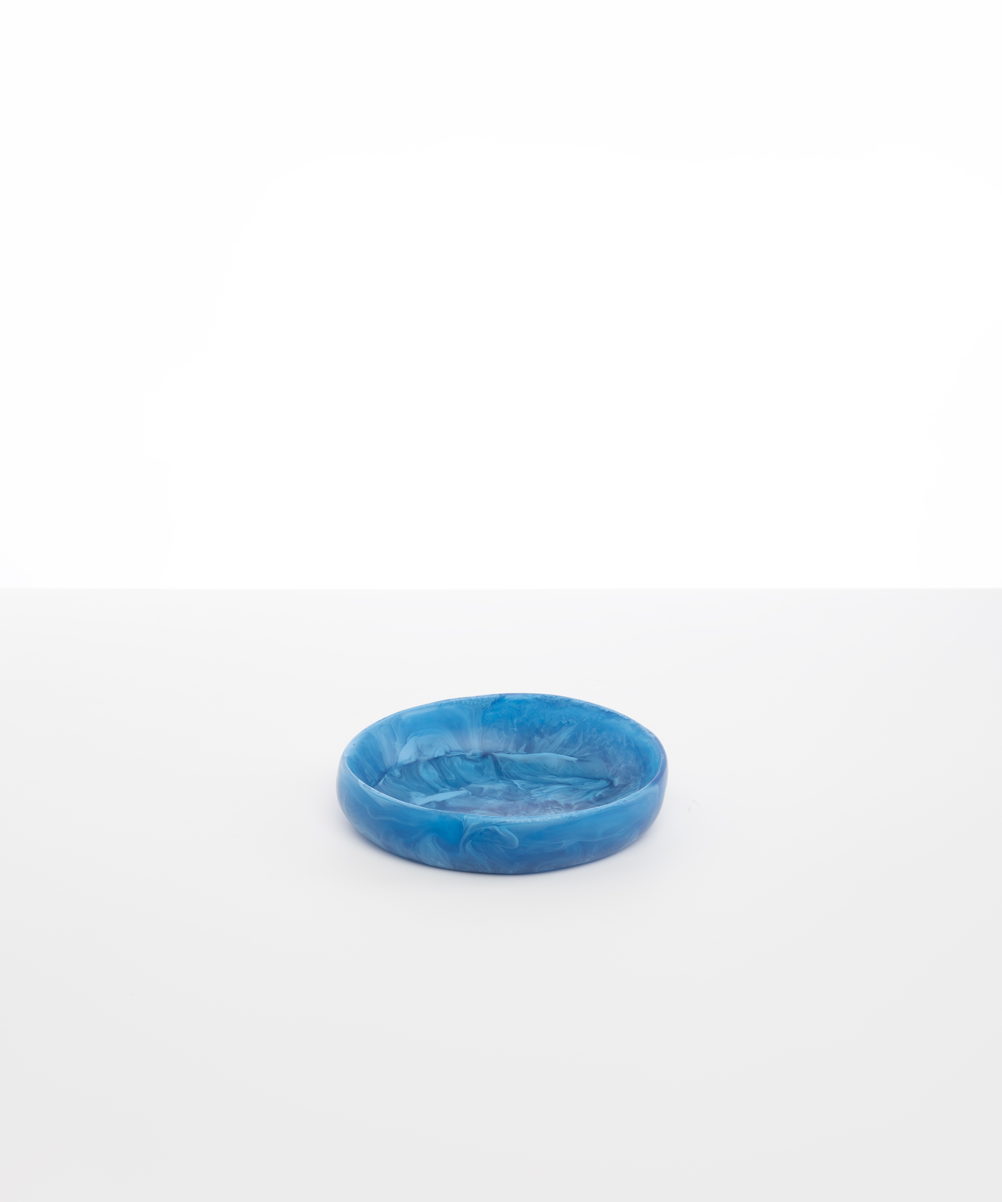 Dinosaur Designs Small Earth Bowl in Sky Colour resin