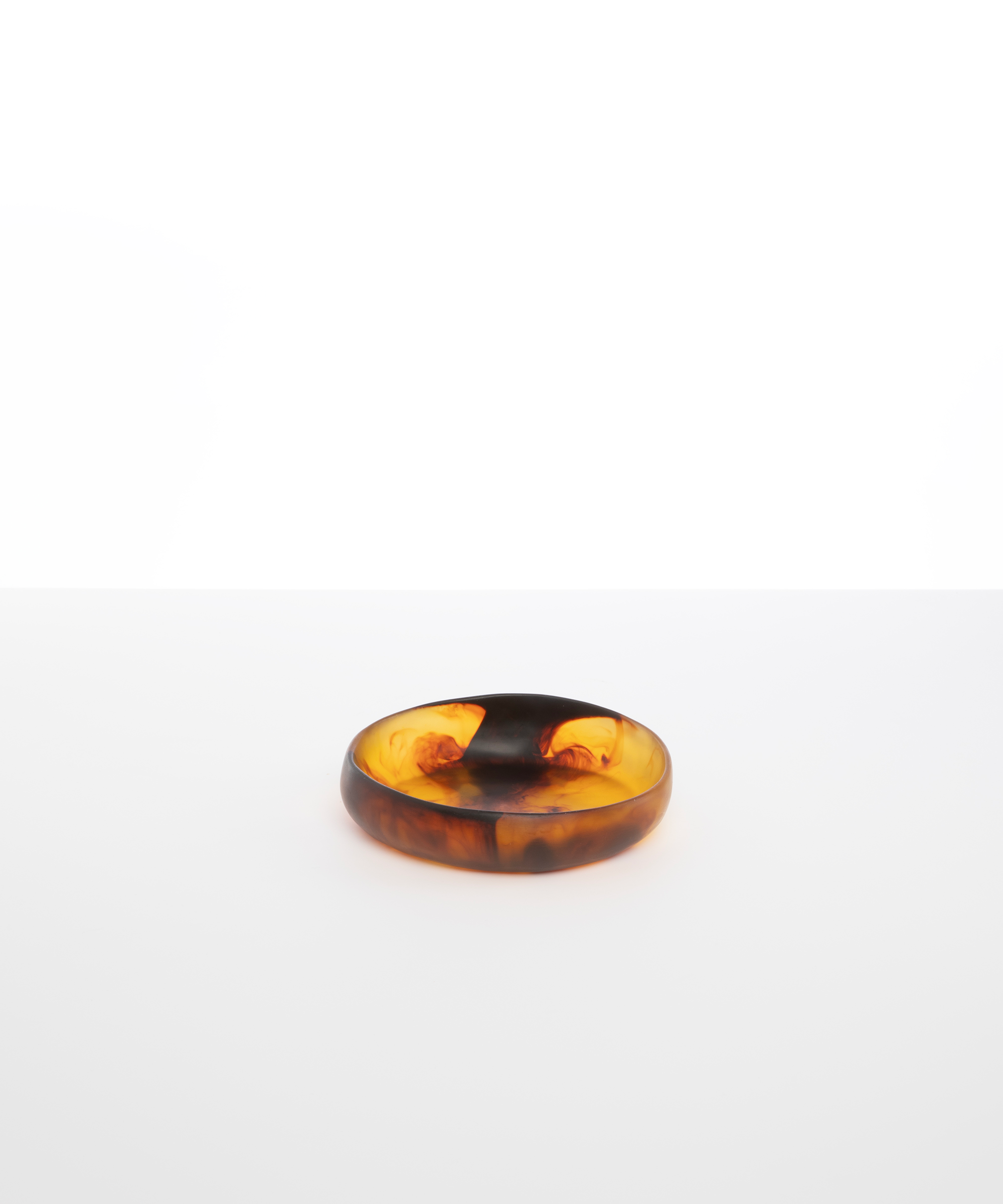 Dinosaur Designs Small Earth Bowl in Tortoise Colour resin