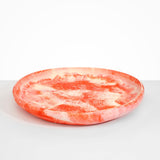 Dinosaur Designs Extra Large Earth Bowl in Strawberry Colour resin
