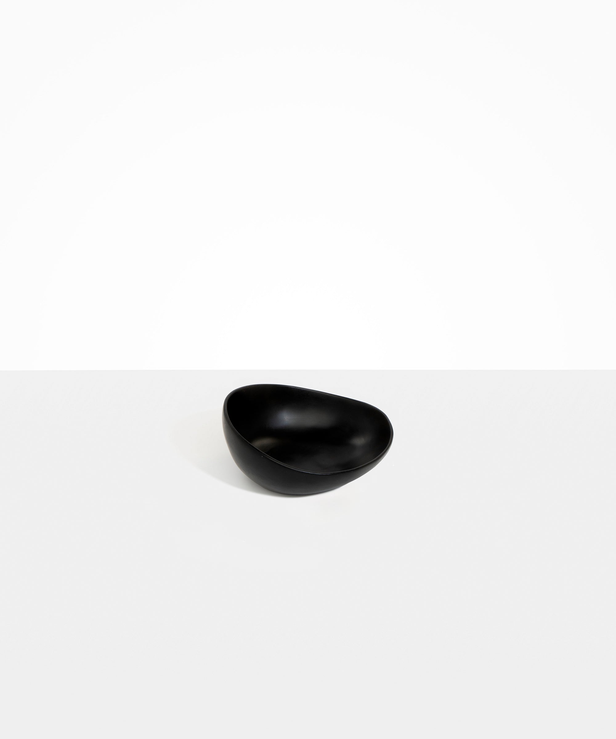 Dinosaur Designs Flow Dessert Bowl in Black Colour resin