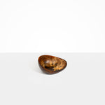 Dinosaur Designs Flow Dessert Bowl in Dark Horn Colour resin