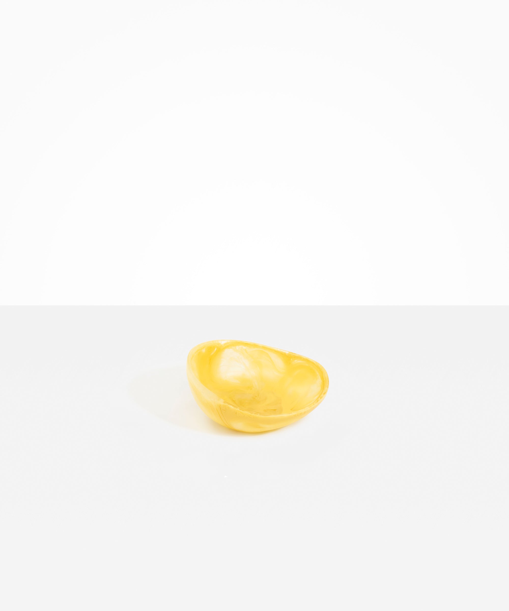 Dinosaur Designs Flow Dessert Bowl in Pollen Colour resin