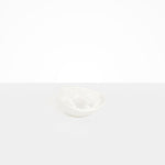 Dinosaur Designs Flow Dessert Bowl in Snow Swirl Colour resin