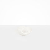 Dinosaur Designs Flow Dessert Bowl in Snow Swirl Colour resin