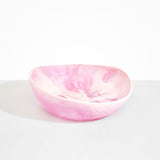 Dinosaur Designs Large Flow Bowl in Shell Pink Colour resin