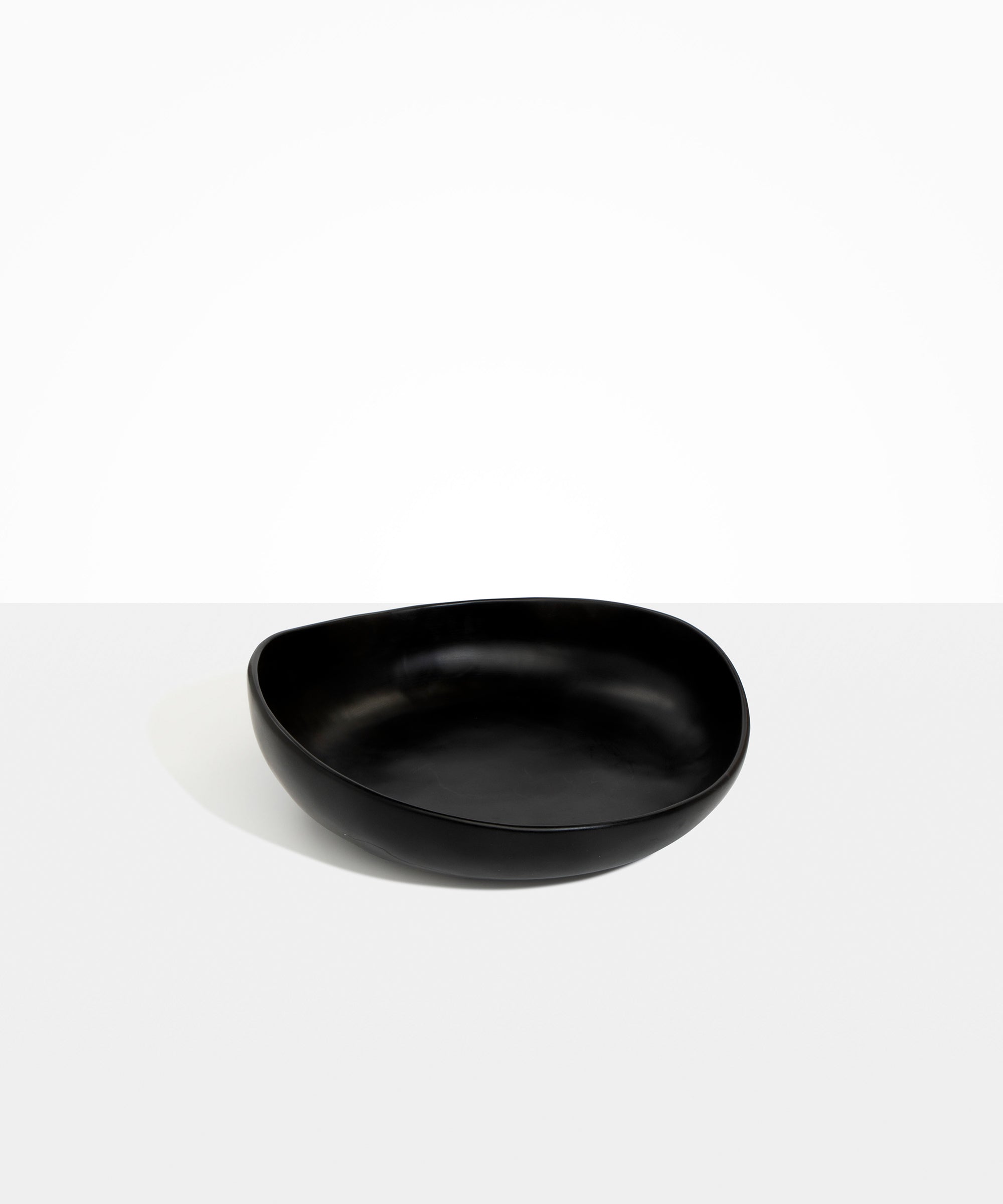 Dinosaur Designs Medium Flow Bowl in Black Colour resin