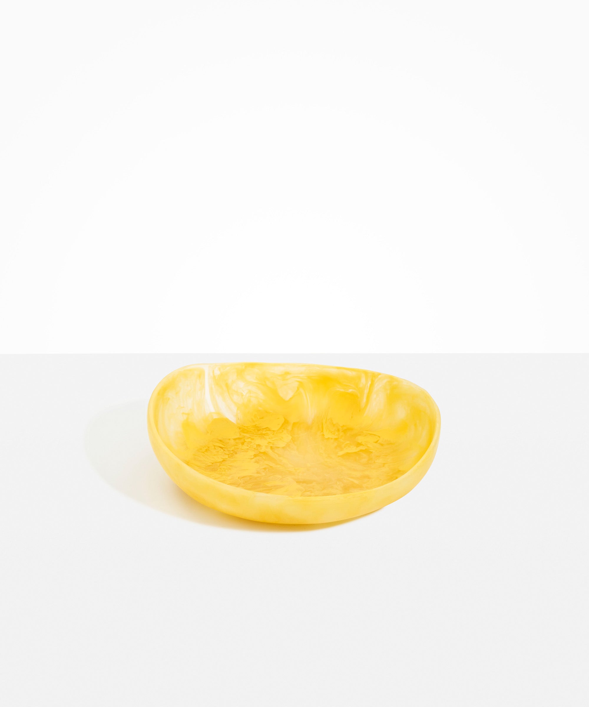 Dinosaur Designs Medium Flow Bowl in Pollen Colour resin