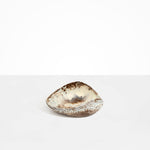 Dinosaur Designs Small Leaf Bowl in Cappuccino Colour resin