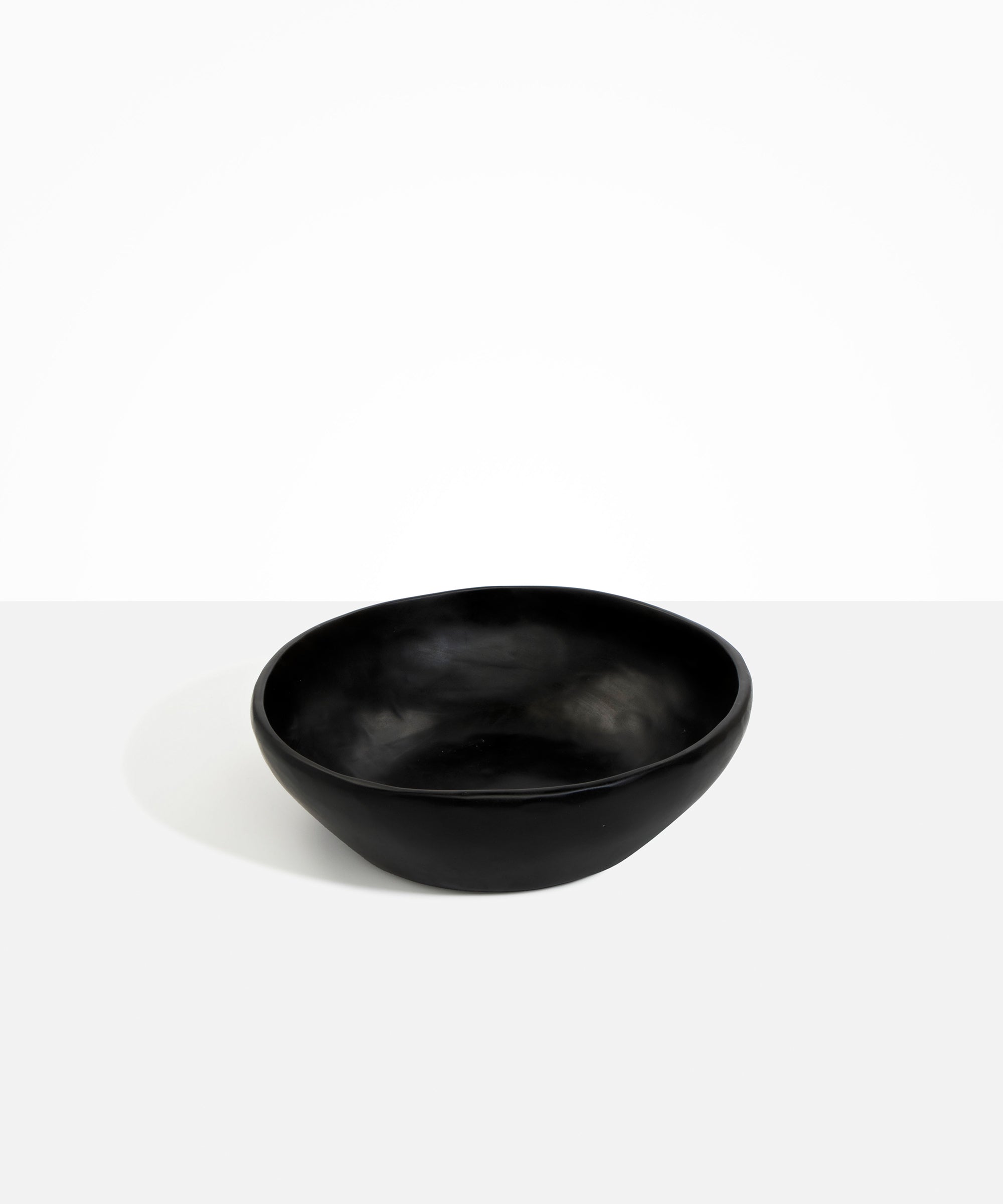 Dinosaur Designs Large Salad Bowl in Black Colour resin