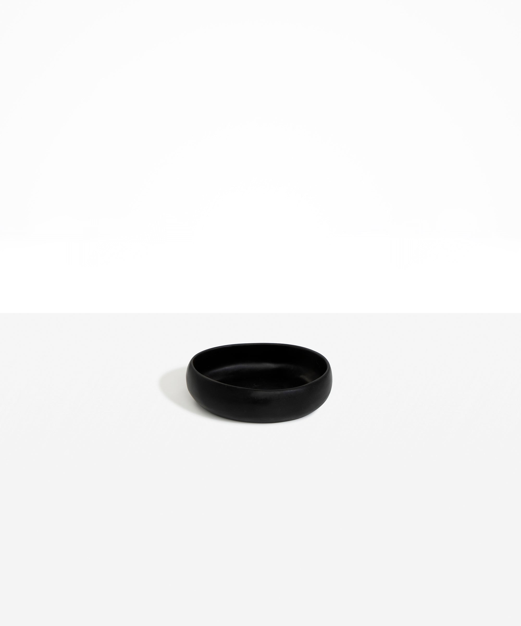Dinosaur Designs Small Rock Bowl in Black Colour resin