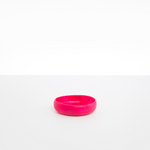 Dinosaur Designs Small Rock Bowl in Flamingo Colour resin