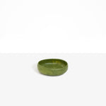 Dinosaur Designs Small Rock Bowl in Olive Colour resin