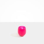 Dinosaur Designs Large Rock Cup in Flamingo Colour resin