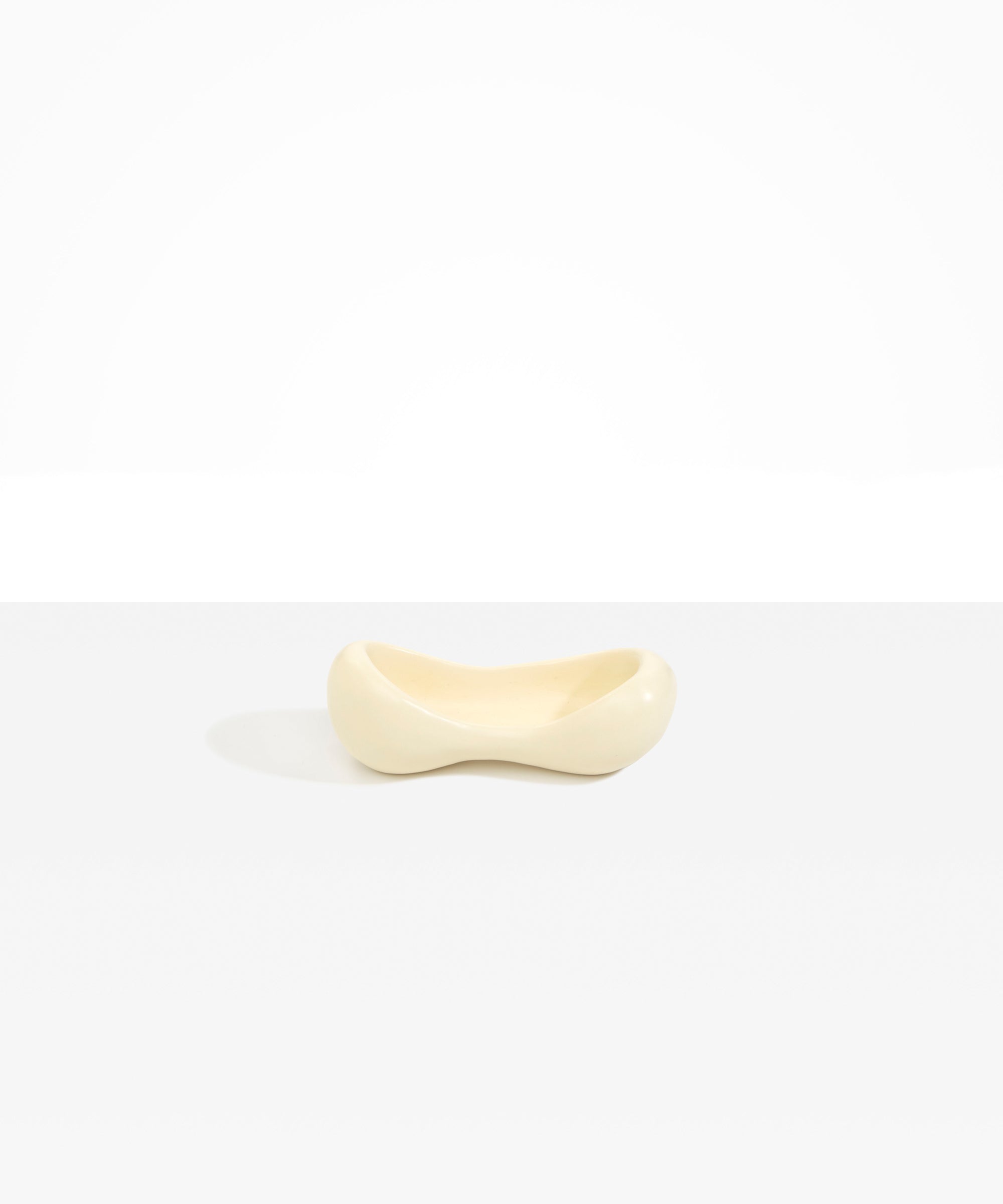 Dinosaur Designs Bones Dish in Cream Colour resin