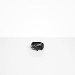 Dinosaur Designs Crown Dish in Black Marble Colour resin