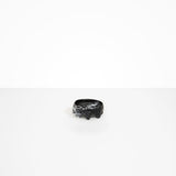 Dinosaur Designs Crown Dish in Black Marble Colour resin