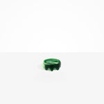 Dinosaur Designs Crown Dish in Moss Colour resin