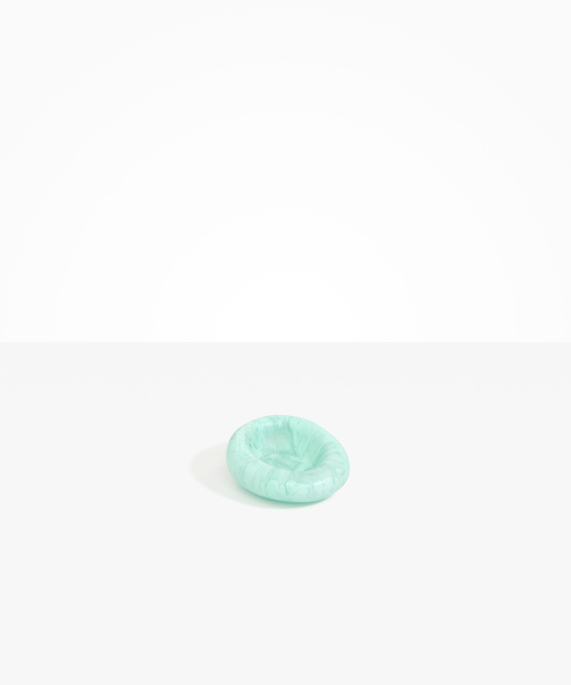 Dinosaur Designs Medium Drift Dish in Mint Colour resin