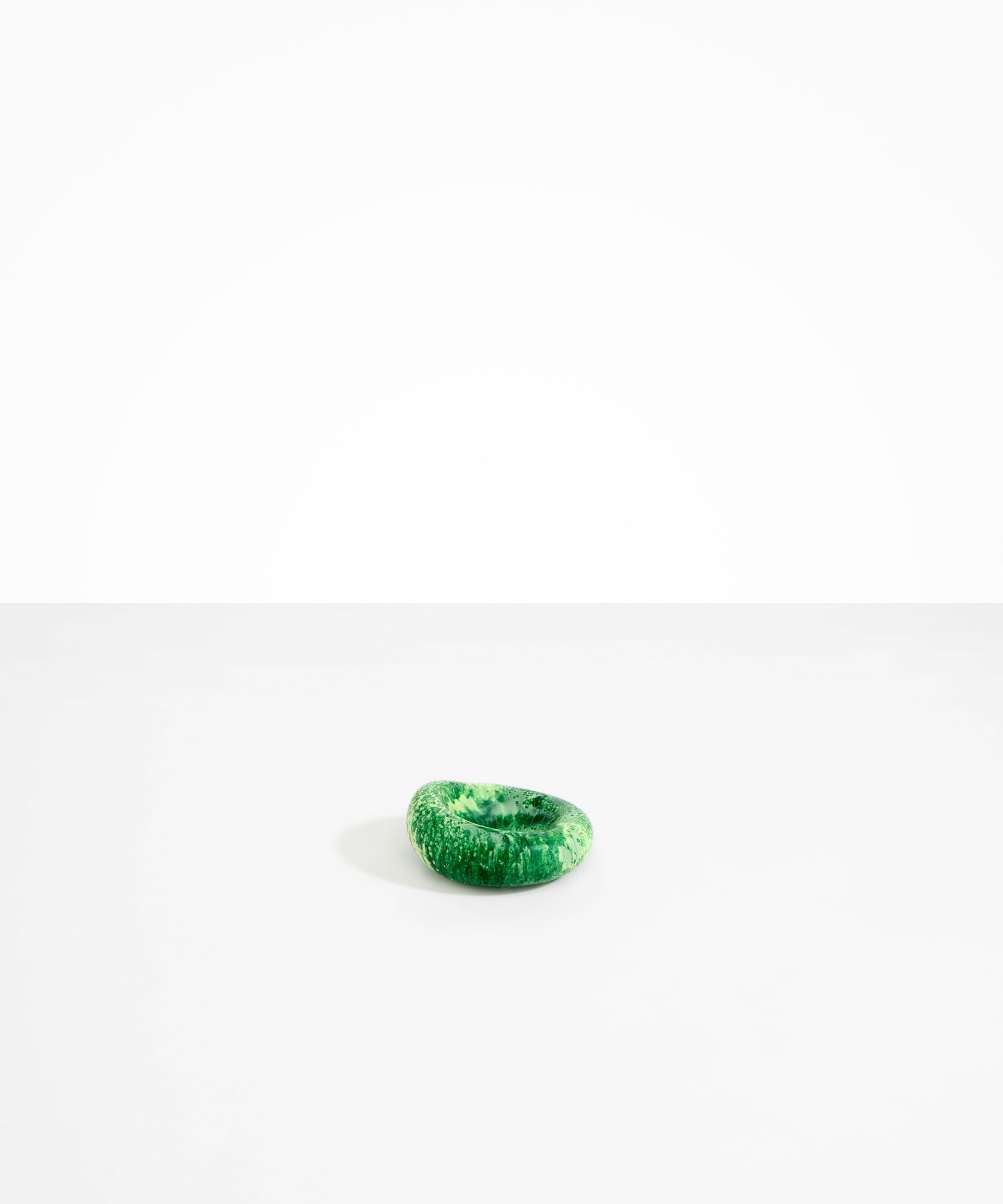 Dinosaur Designs Small Drift Dish in Grass Colour resin