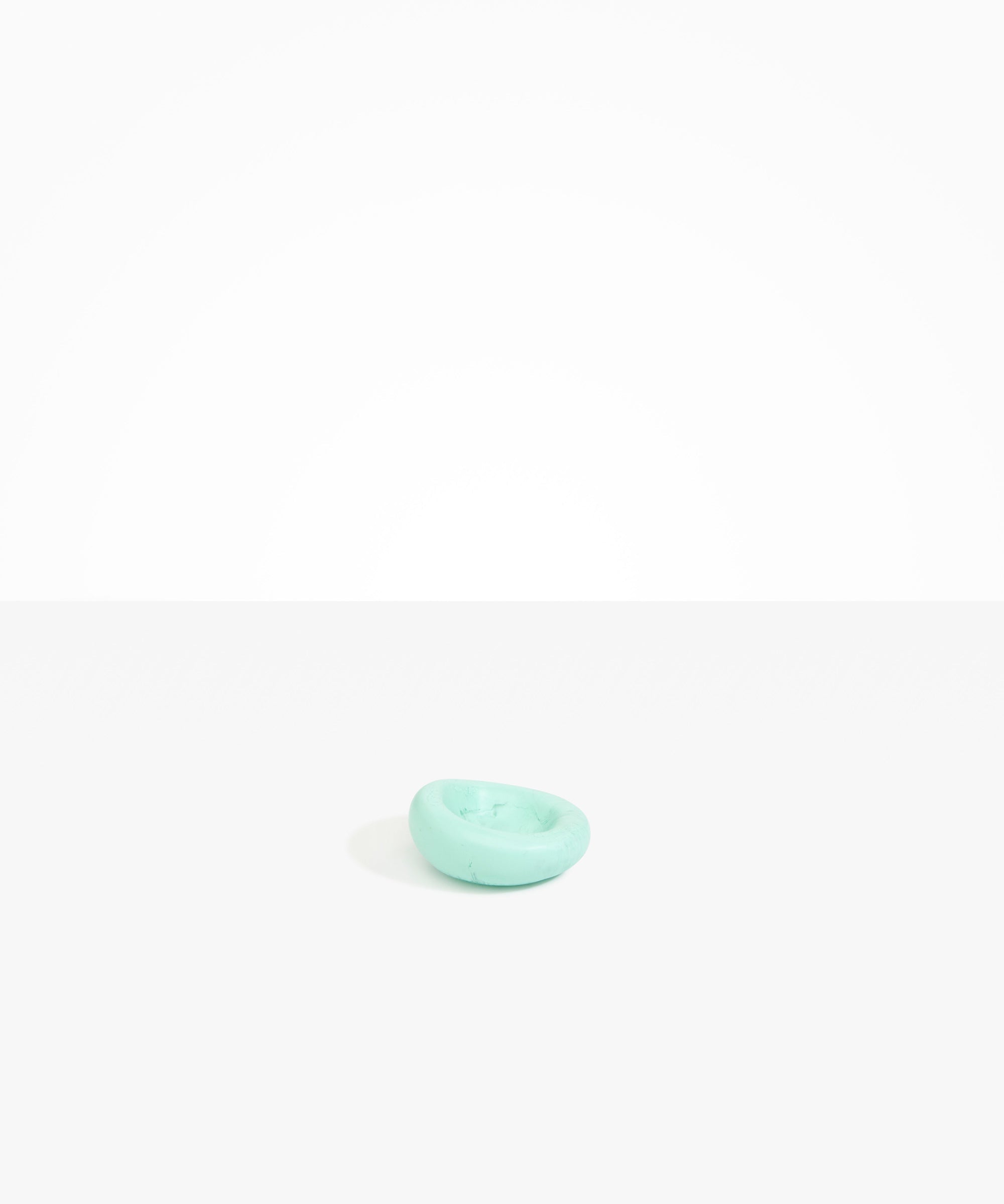 Dinosaur Designs Small Drift Dish in Mint Colour resin