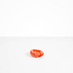 Dinosaur Designs Small Drift Dish in Strawberry Colour resin