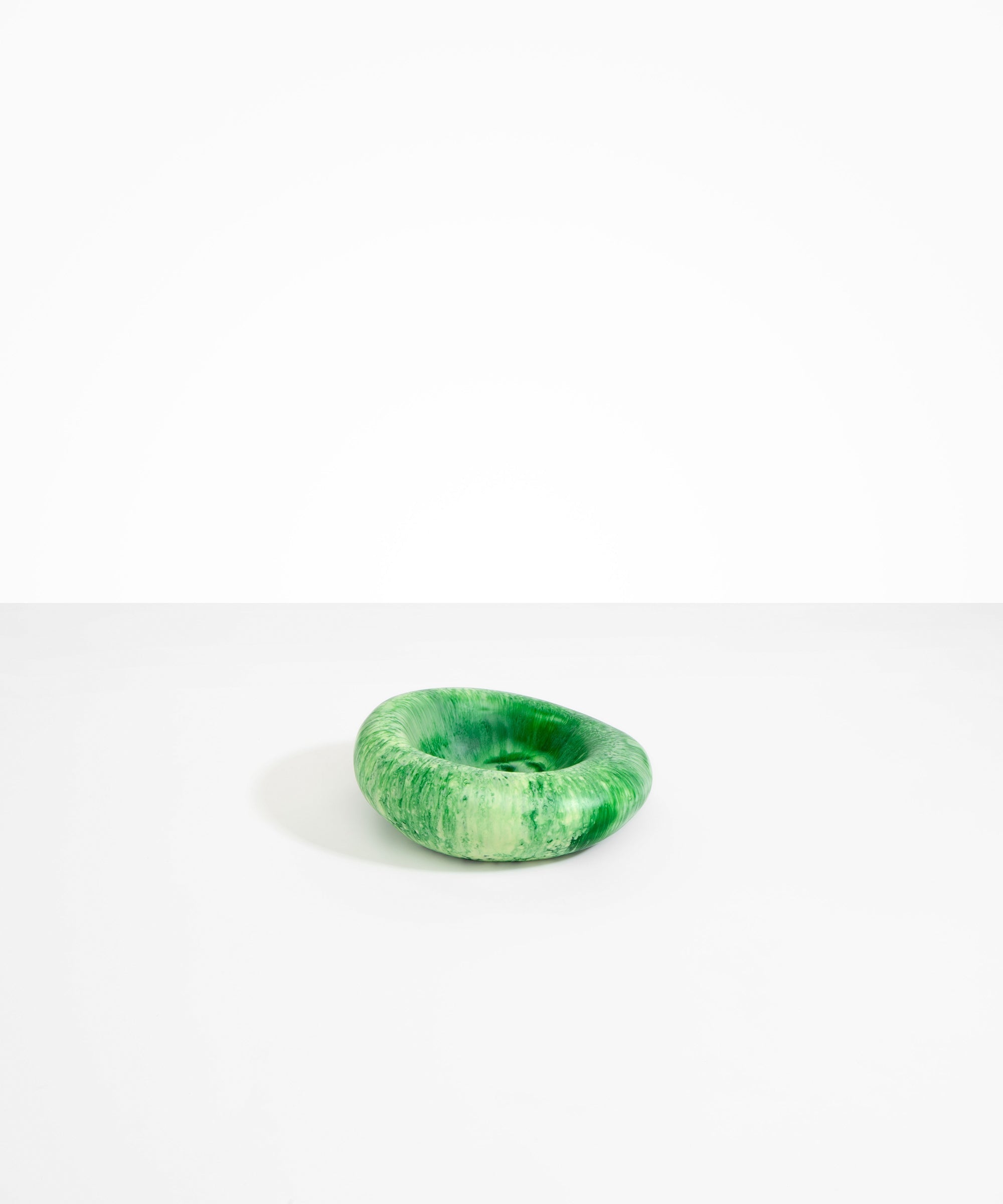 Dinosaur Designs Drift Dish in Grass Colour resin