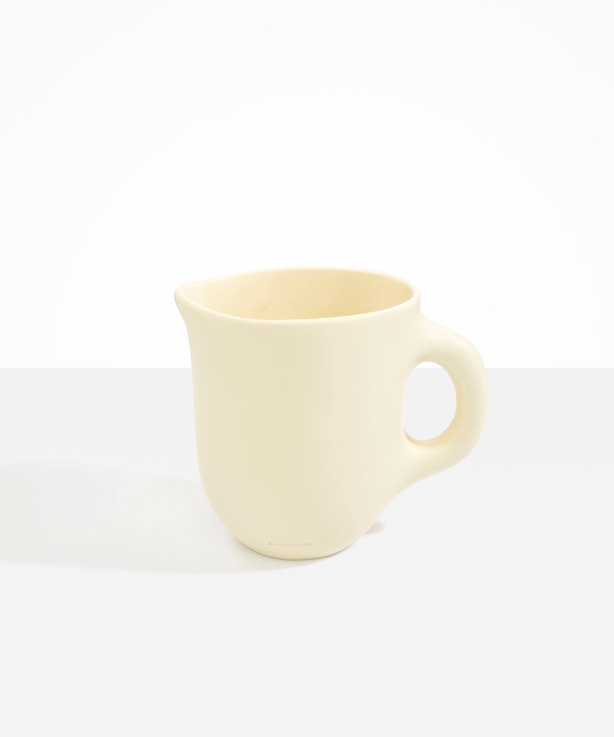 Dinosaur Designs Large Rock Jug in Cream Colour resin
