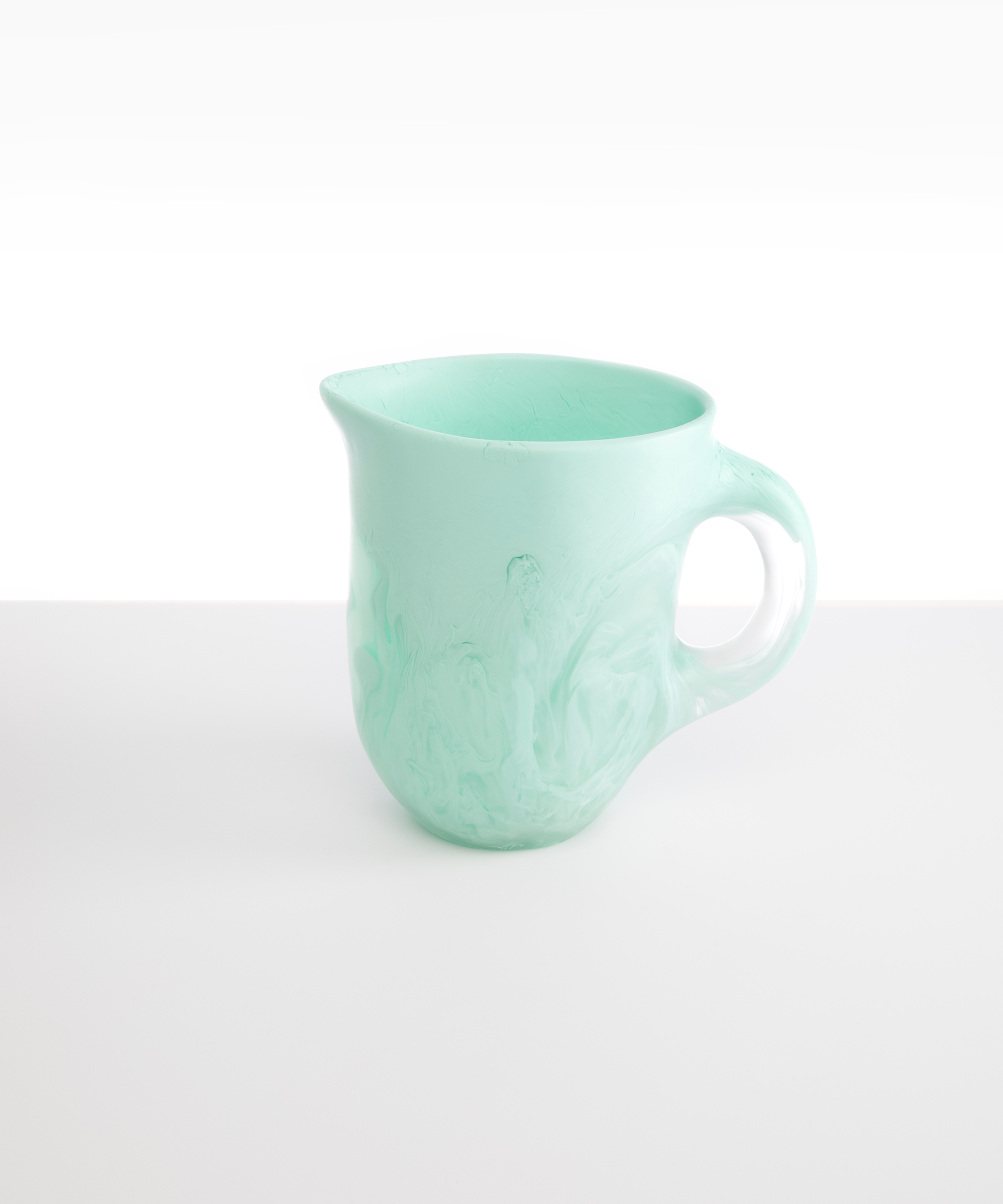 Dinosaur Designs Large Rock Jug in Mint Colour resin