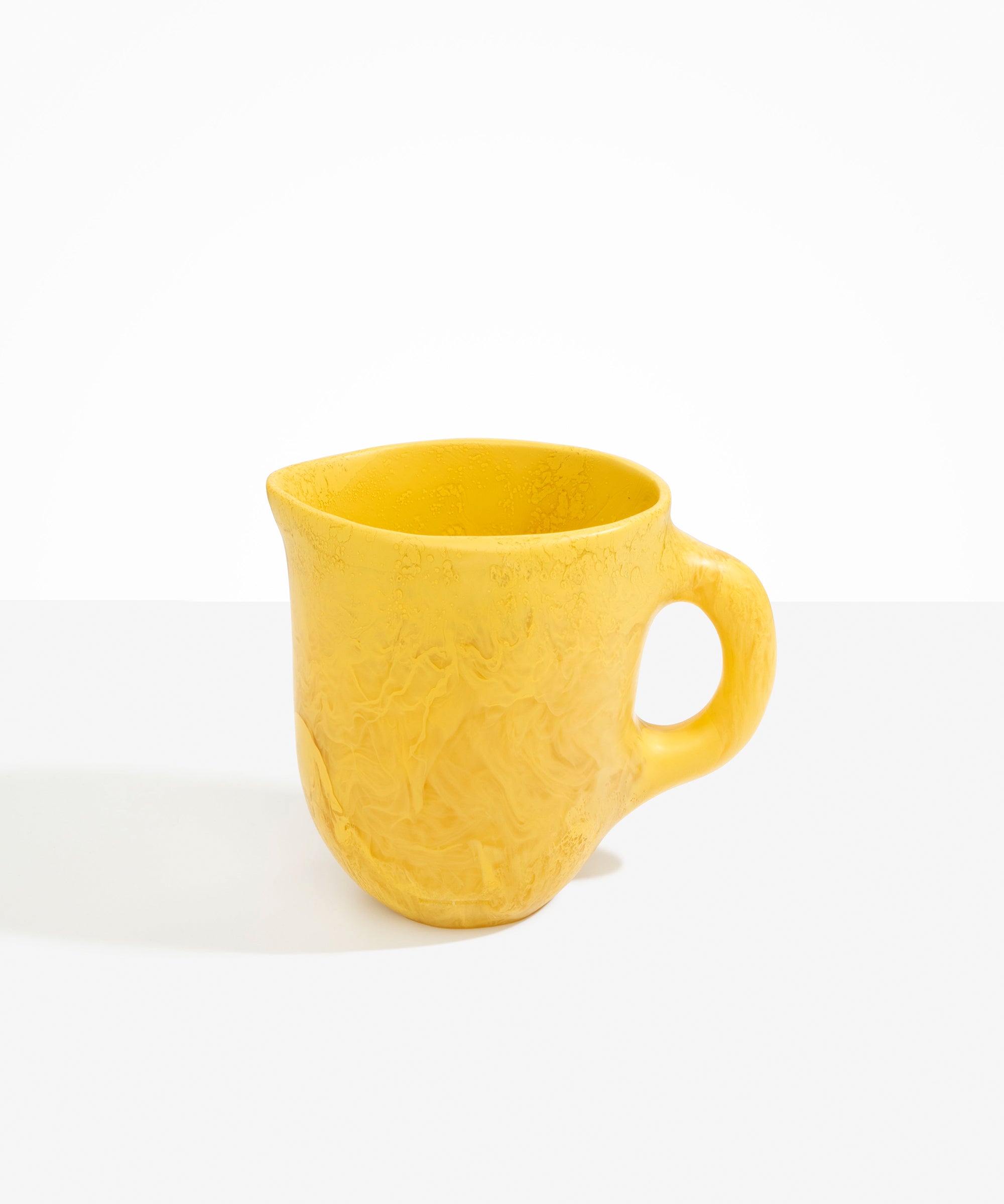 Dinosaur Designs Large Rock Jug in Pollen Colour resin