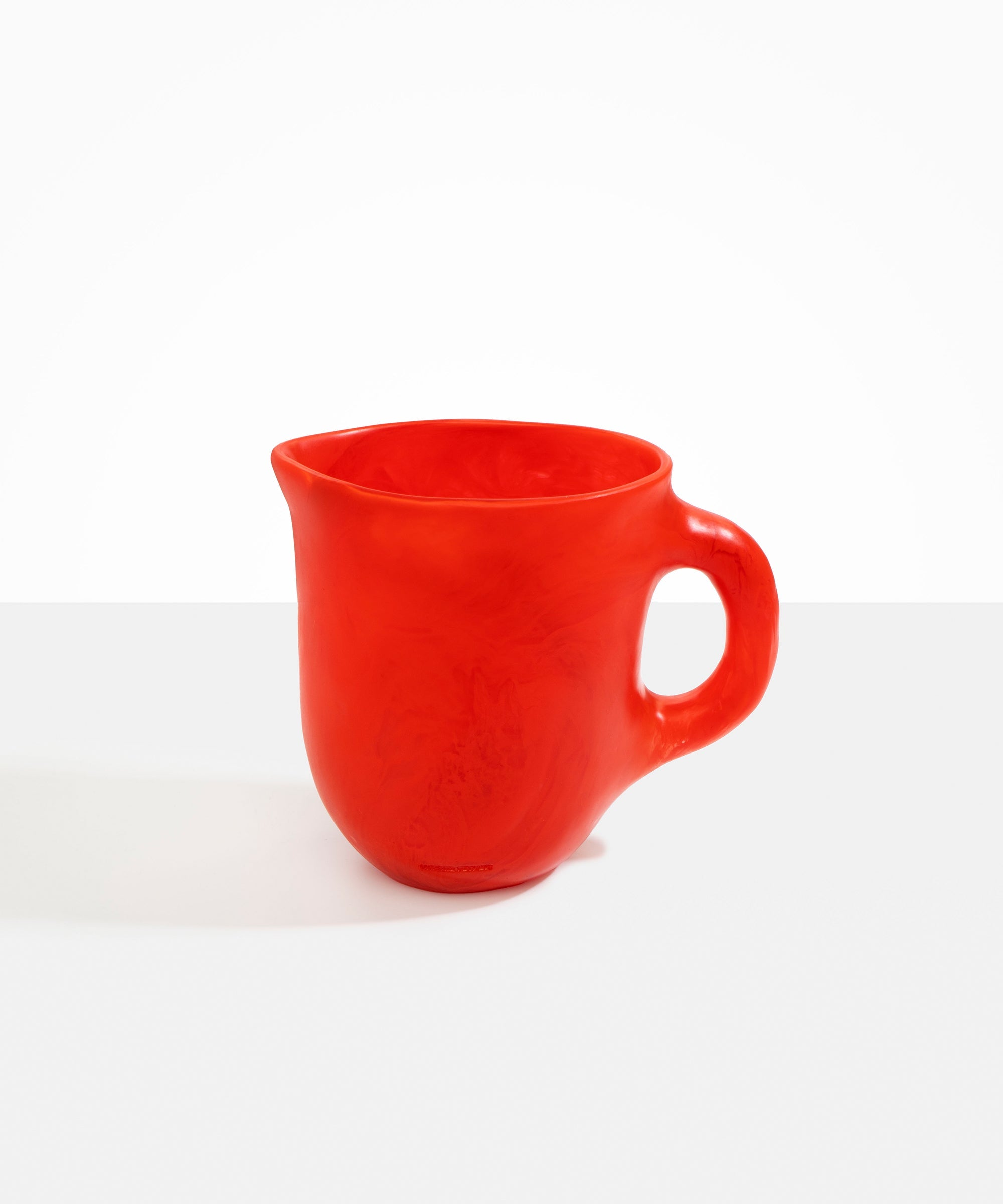 Dinosaur Designs Large Rock Jug in Poppy Colour resin
