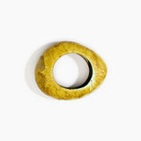 Dinosaur Designs Large Rock Bangle in Malachite Colour resin with Wide Fit