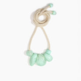 Dinosaur Designs Boulder Rock Necklace in Mint Colour resin