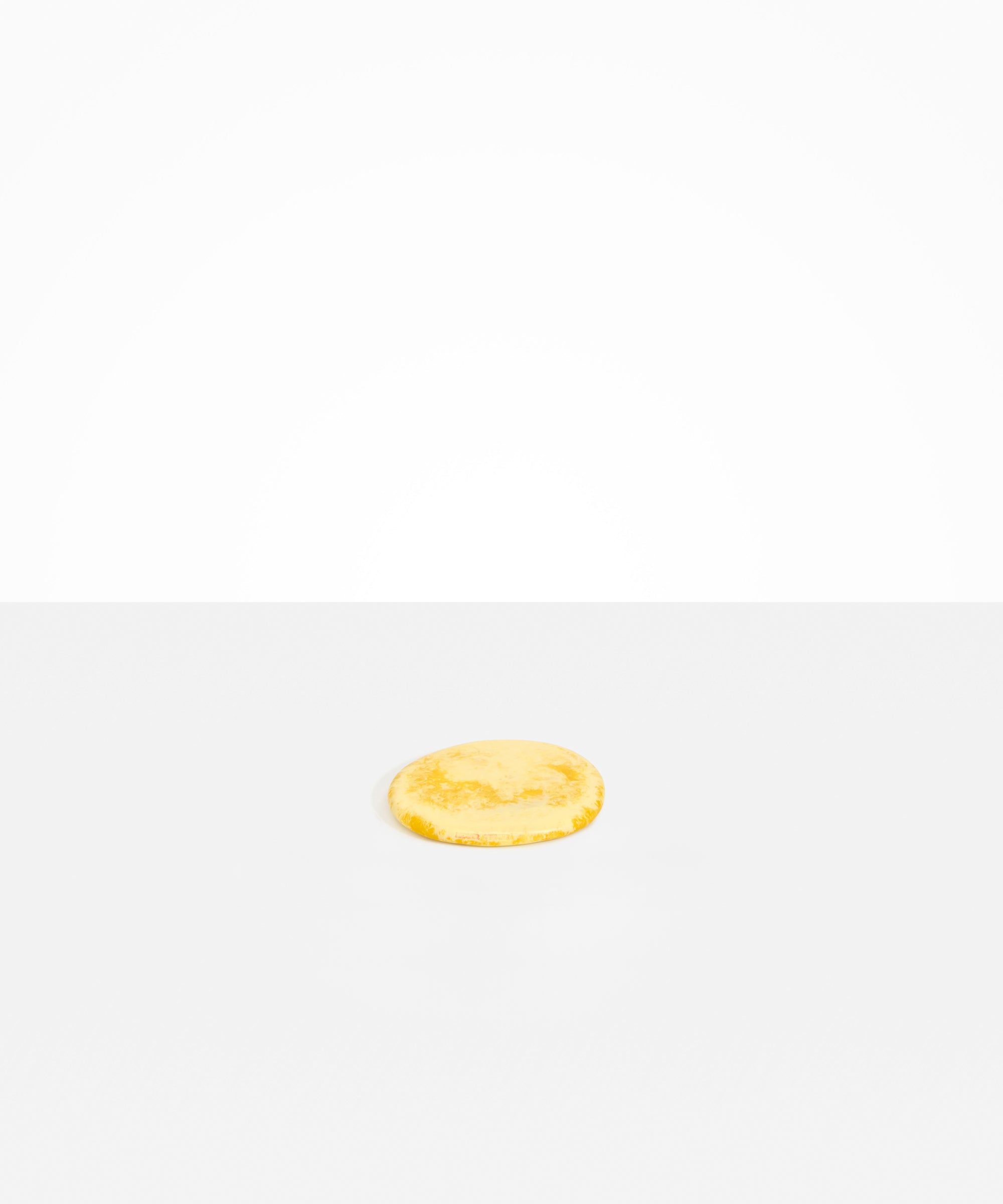 Dinosaur Designs Temple Coaster in Daisy Colour resin