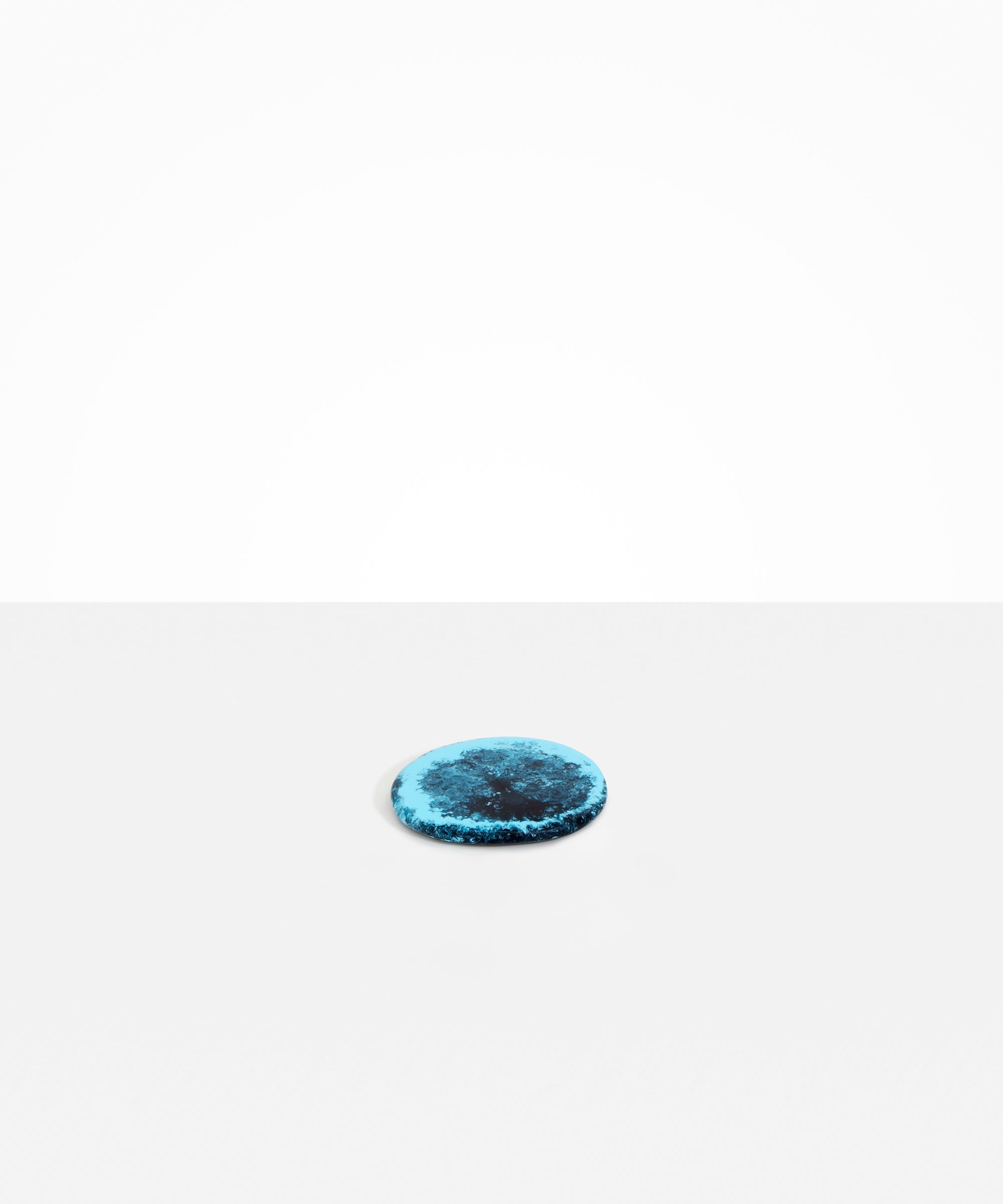Dinosaur Designs Temple Coaster in Water Colour resin