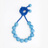 Dinosaur Designs Bold Ball Necklace in Sky Colour resin