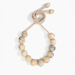 Dinosaur Designs Bold Ball Necklace in Sandy Pearl Colour resin