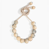 Dinosaur Designs Bold Ball Necklace in Sandy Pearl Colour resin