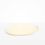 Dinosaur Designs Large Pebble Platter in Cream Colour resin