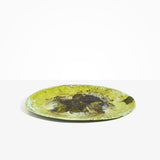 Dinosaur Designs Long Temple Platter in Malachite Colour resin