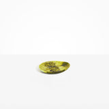 Dinosaur Designs Pebble Side Plate in Malachite Colour resin