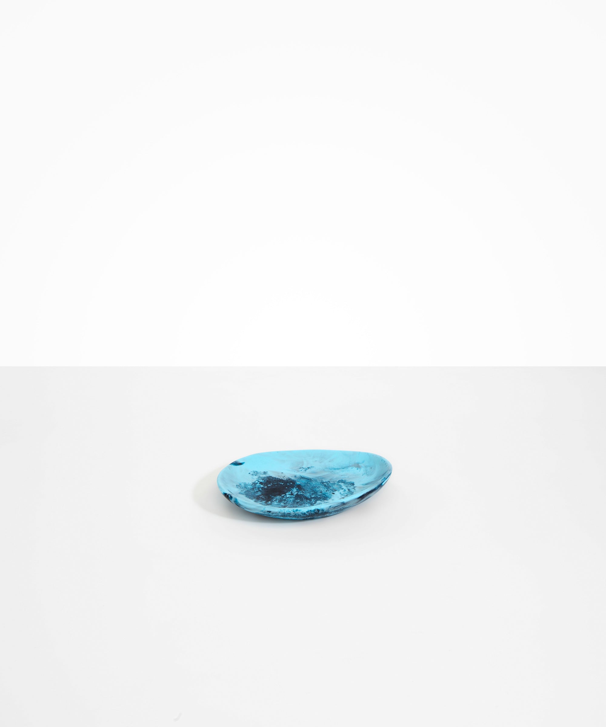 Dinosaur Designs Pebble Side Plate in Water Colour resin
