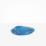 Dinosaur Designs Pebble Plate in Sky Colour resin