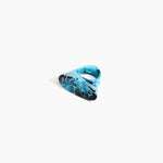 Dinosaur Designs Shield Ring in Water Colour resin with Regular Fit