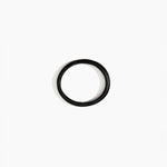 Dinosaur Designs SBORGOVLS small oval organic bangle BLACK