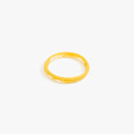 Dinosaur Designs Wishbone Bangle in Pollen Colour resin with Wide Fit