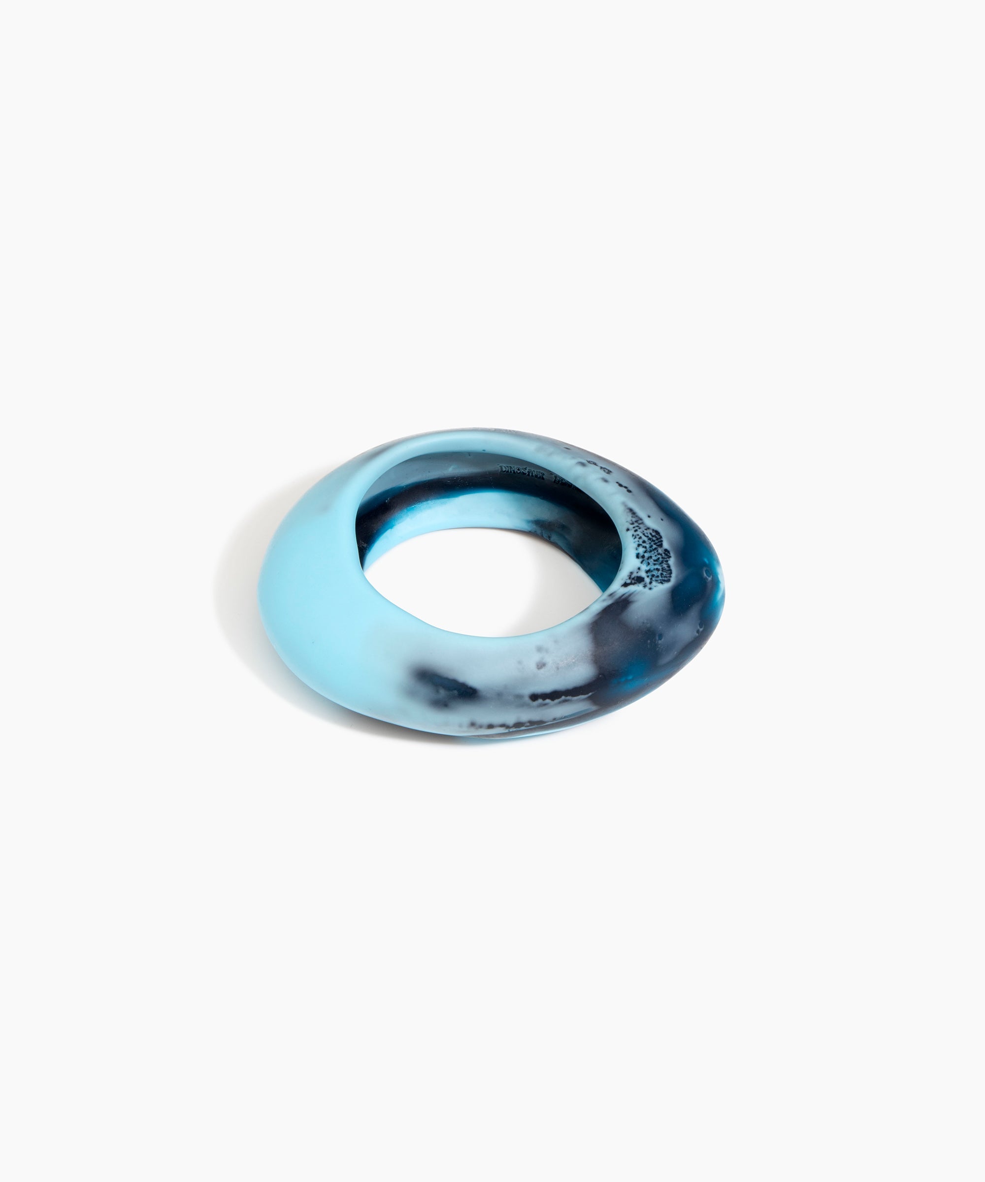 Dinosaur Designs SBRCKMED medium rock bangle WATER
