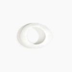 Dinosaur Designs Medium Rock Bangle in Snow Swirl Colour resin with Wide Fit