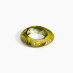 Dinosaur Designs SBRCKMED medium rock bangle MALACHITE