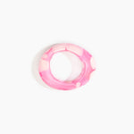 Dinosaur Designs Medium Rock Bangle in Shell Pink Colour resin with Wide Fit